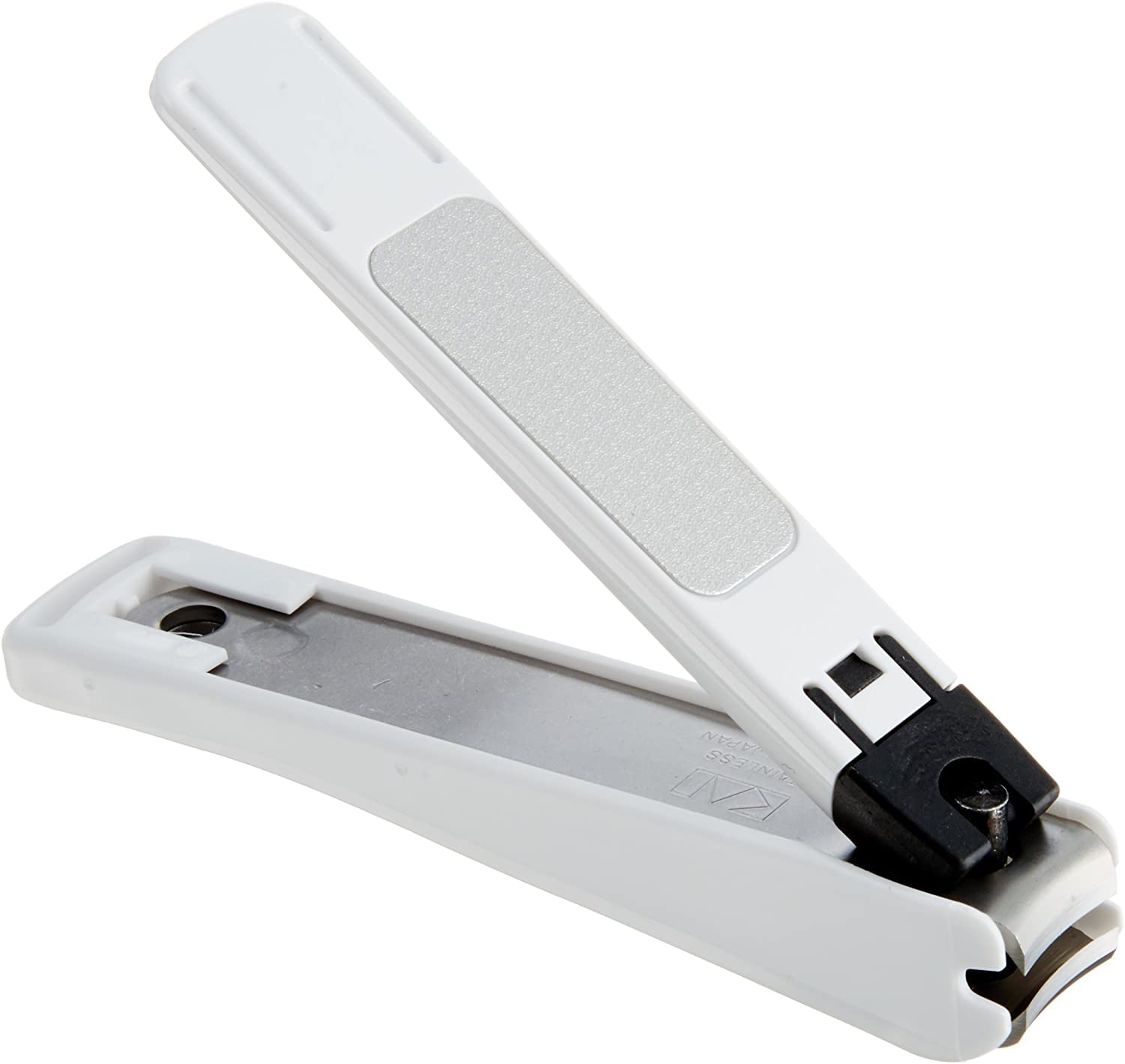 KAI Nail Clipper Type001 M White Curved Blade Made in Japan