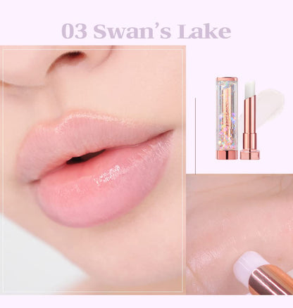 Coringco Shalala Snow Ball Lip Balm 03 Swan Colorful Lip Care