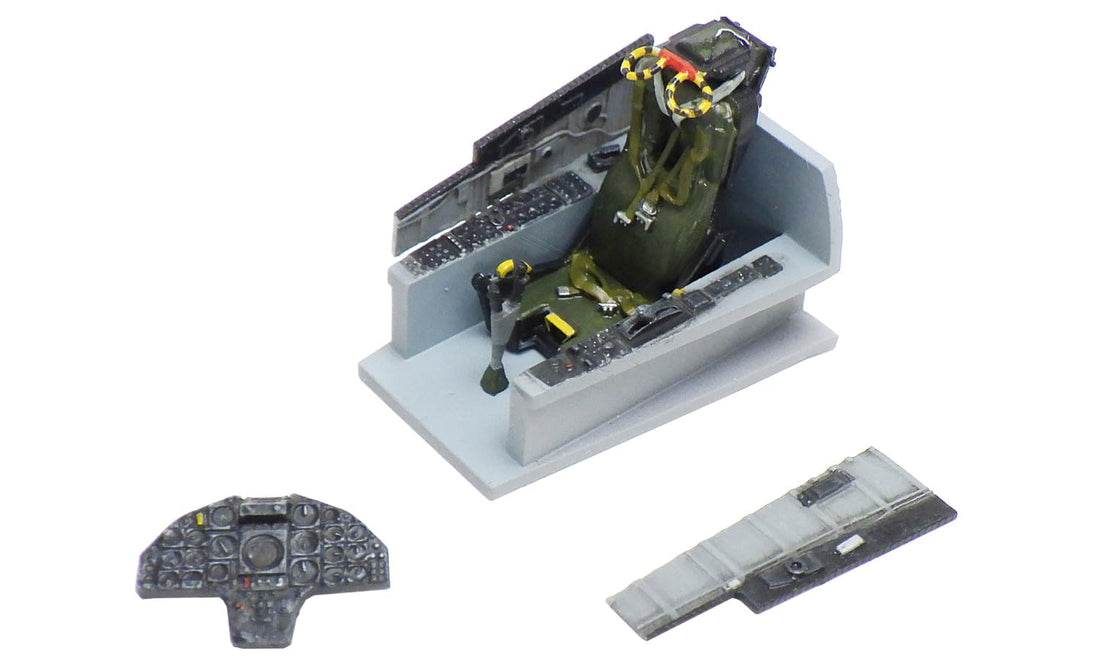 HMA 1/72 F8E Crusader Cockpit and Intake Duct Model Parts