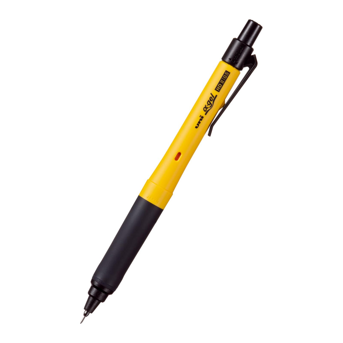 Mitsubishi Pencil Alpha Gel Switch Mechanical Pencil Yellow