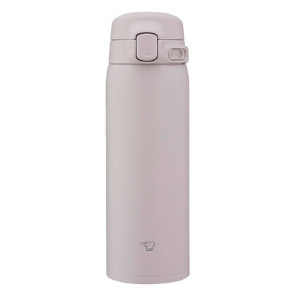 ZOJIRUSHI Seamless One-Touch Mug Bottle Soft Greige 480ml
