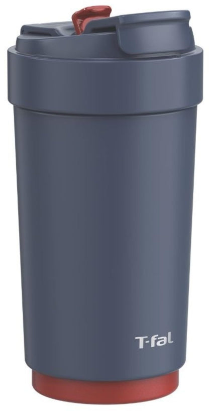 T-Fal 450ml Mag Bottle with Straw Easy Clean Wide Mouth