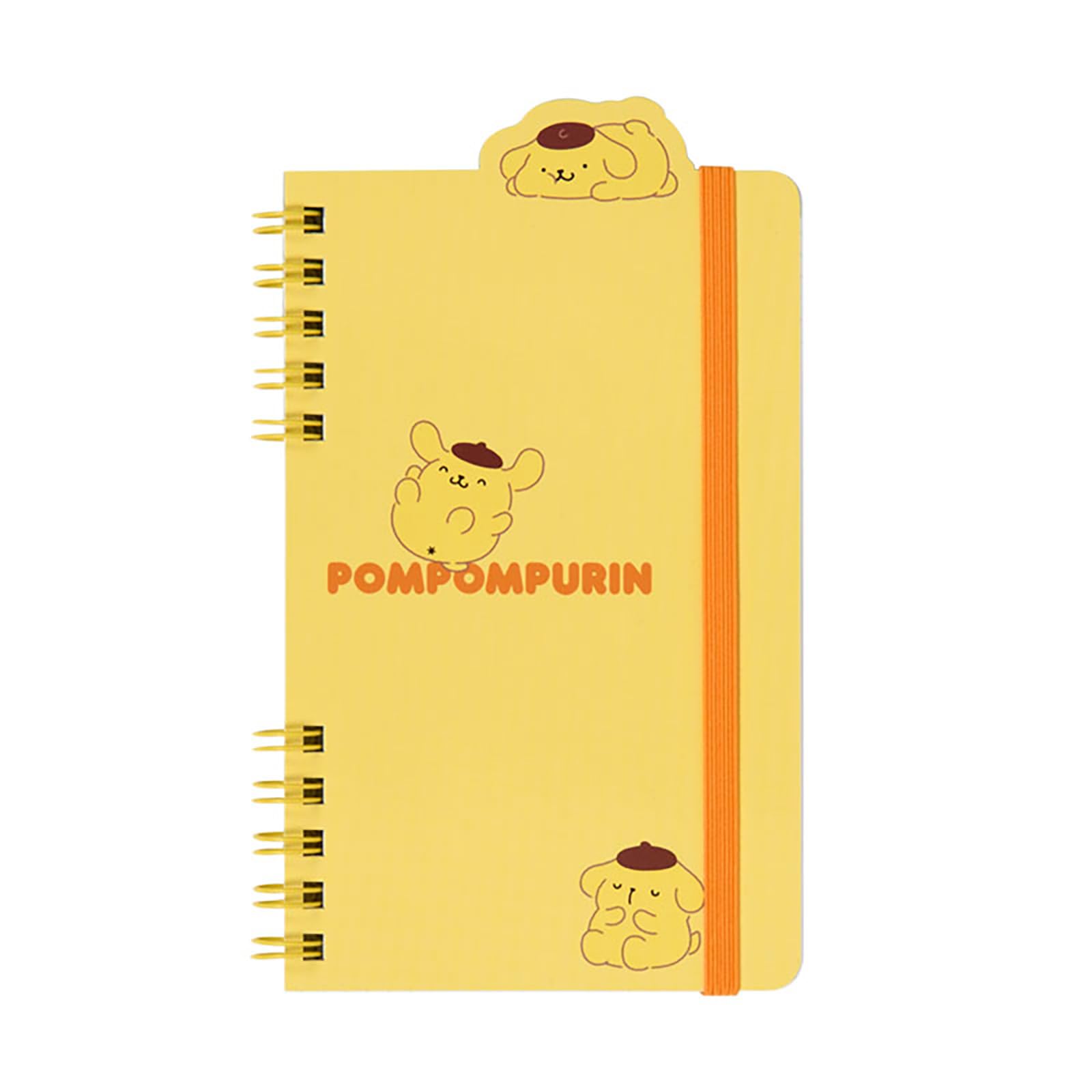 SANRIO Pom Pom Purin Ring Notebook Cute Design for Daily Use