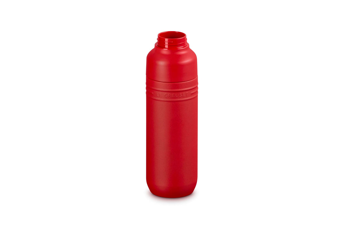 Le Creuset Insulated Bottle 500ml Cherry Red for On-the-Go Convenience