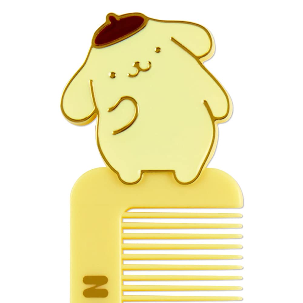 SANRIO Pompompurin Compact Comb for Easy Styling