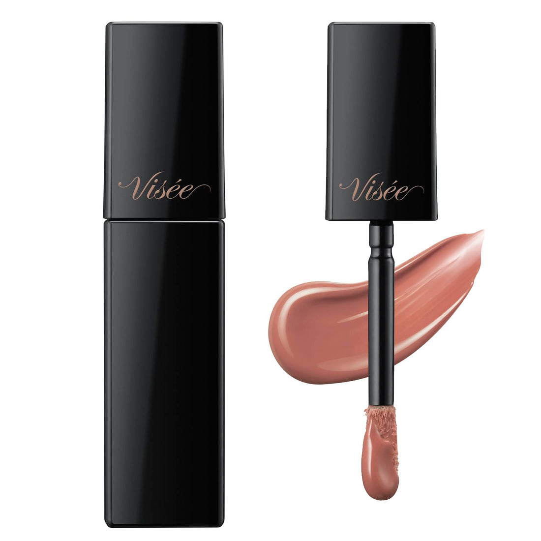 Visee Liquid Lip BE332 6mL with Glossy Finish for Plump Lips