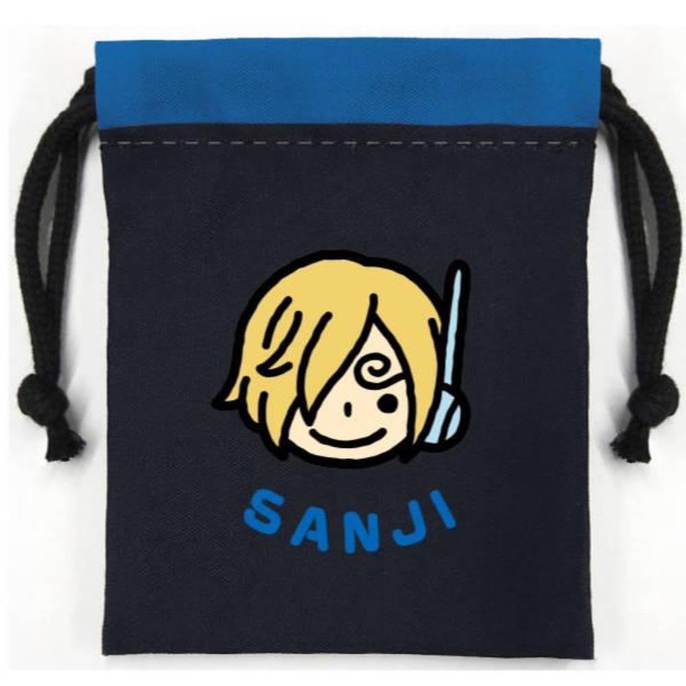 K Company Mini Drawstring Bag Sanji for Collectors and Fans