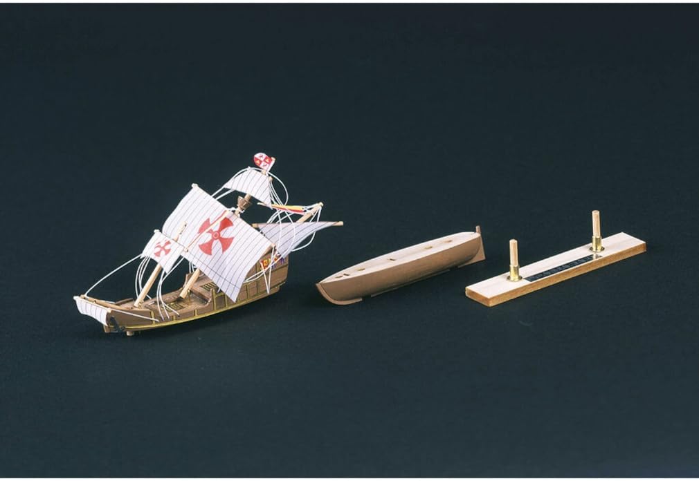 Woody JOE Santa Maria Wooden Model Ship Assembly Kit