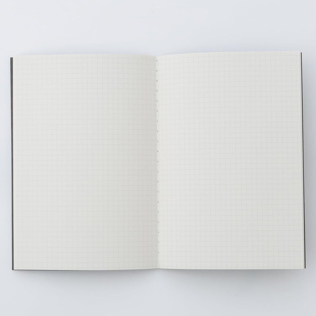 MUJI A5 5mm Grid Notebook Dark Gray 30 Sheets