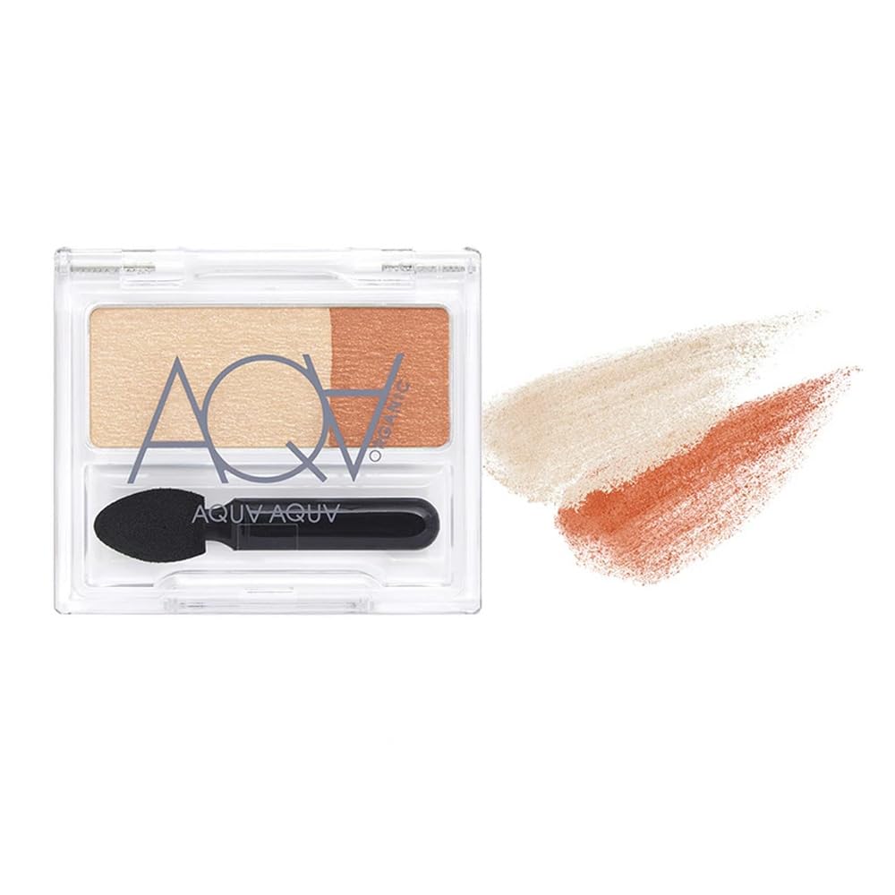 AQUA･AQUA Organic Duo Shadow Champagne Orange 05