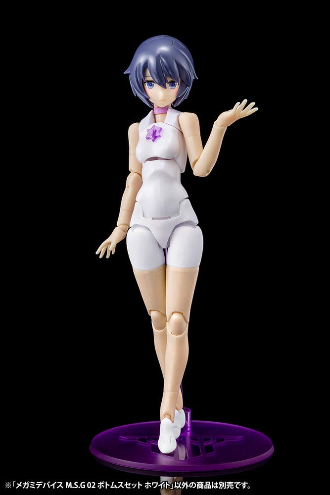 KOTOBUKIYA Mega Man Device M.S.G 02 Bottoms Set White 1/1 Scale Model