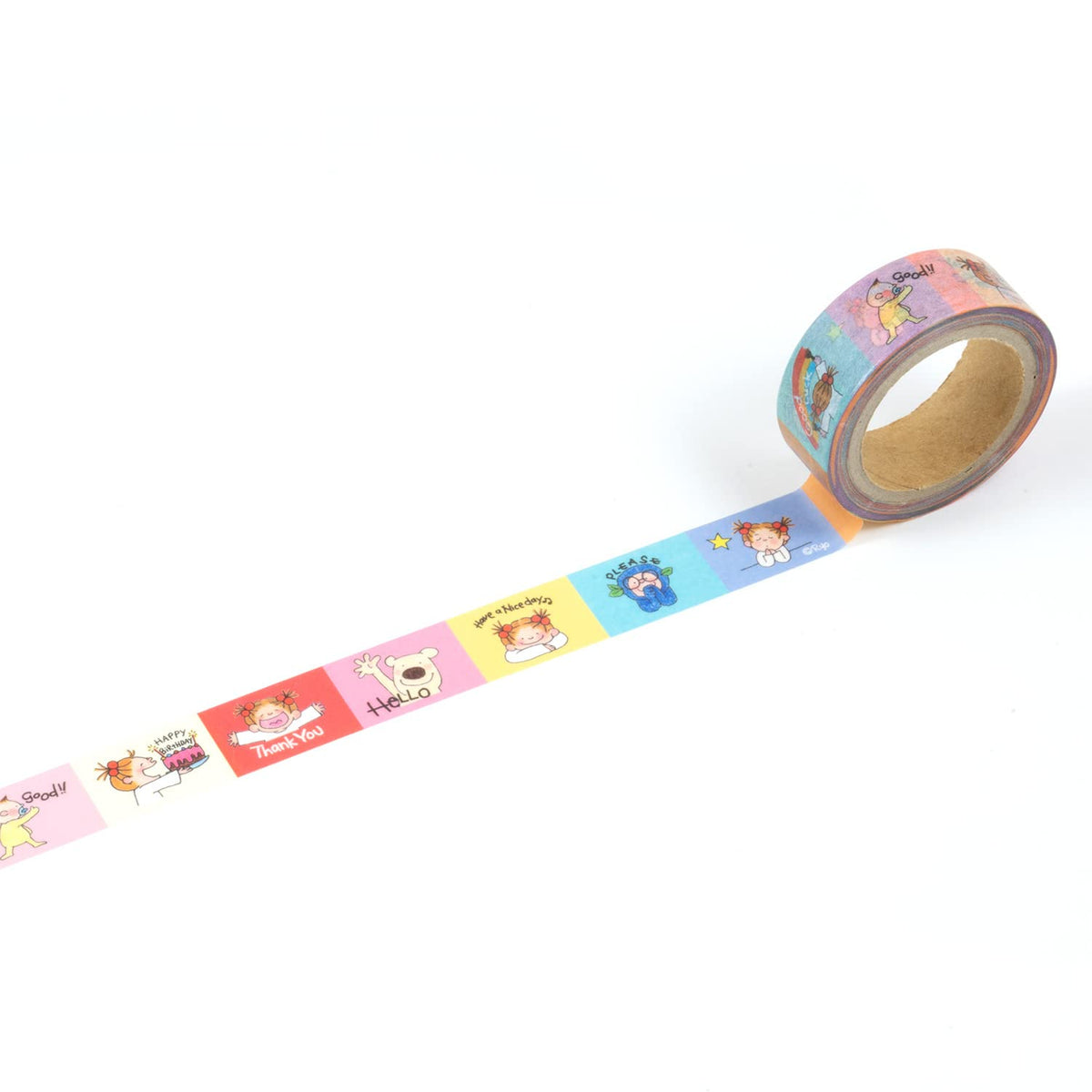GreetingLife Colorful Masking Tape 15mm Wide for Creative Projects