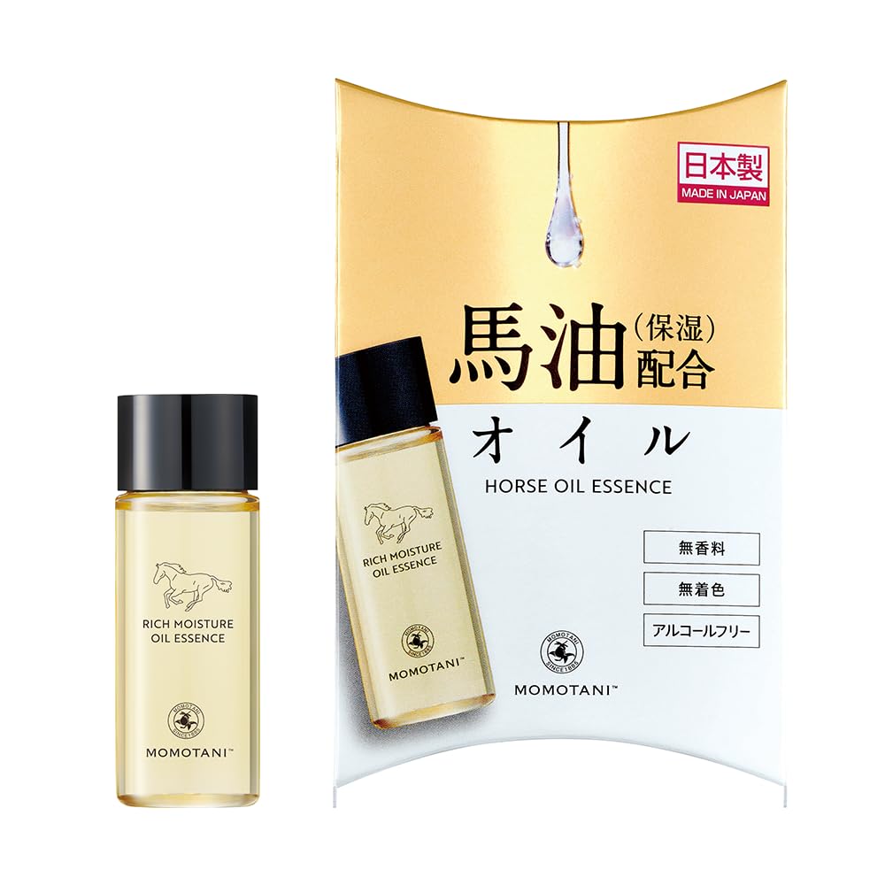 MOMOTANI Rich Moisture Oil Serum 25mL for Japanese Skincare