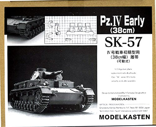 Model Kasten 1/35 Scale Model Track Set for SK57IV Tank