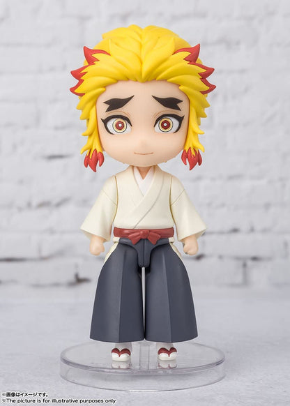 TAMASHII NATIONS Figuarts mini Demon Slayer Rengoku Senjuro PVC Figure 90mm