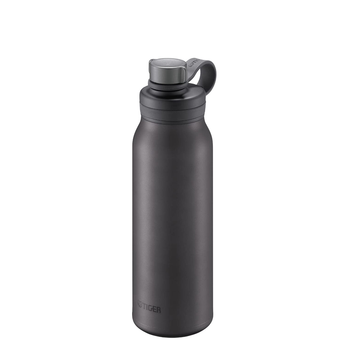 TIGER Vacuum Insulated Carbonation-Compatible Stainless Steel Growler Bottle 1.2 L Black, Cold Use Only