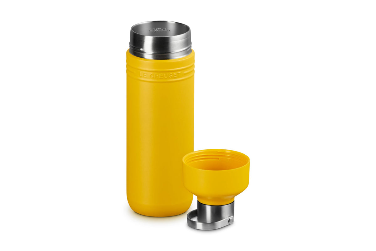 Le Creuset Stainless Steel Bottle 1000ml Vacuum Insulated Travel Flask