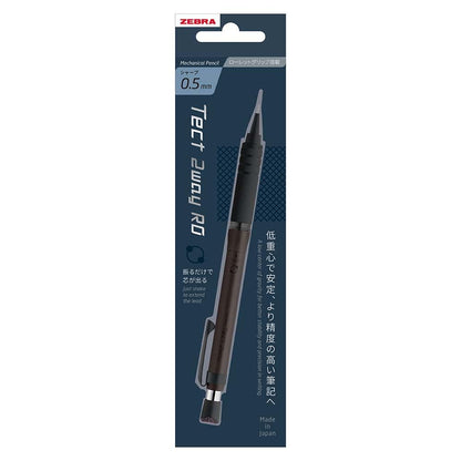ZEBRA Mechanical Pencil Tect 2-Way RO 0.5mm Graphite Black