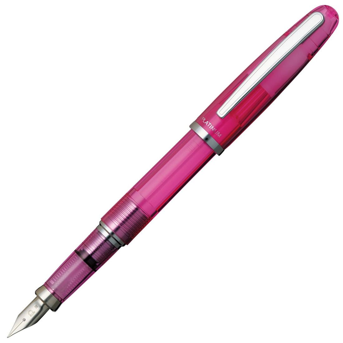 Platinum Fountain Pen Balance Crystal Rose Fine Point
