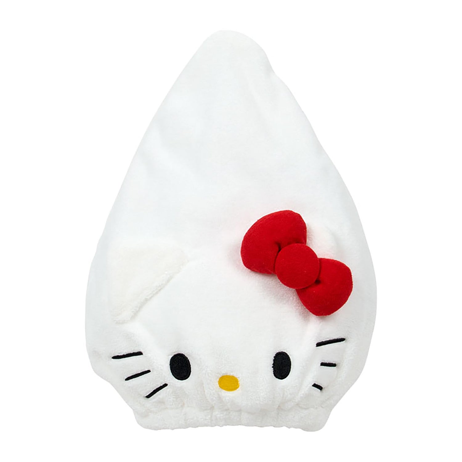 SANRIO Face Shape Cap Towel Hello Kitty for Adults