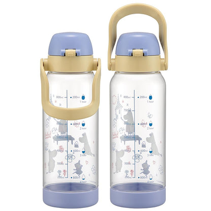 Skater Drink Marker Bottle 1L with Handle for Easy Hydration Tracking