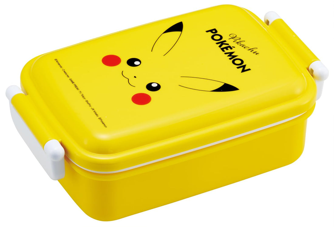 Skater Lunch Box for Kids 450ml with Dome Shaped Lid Featuring Pikachu