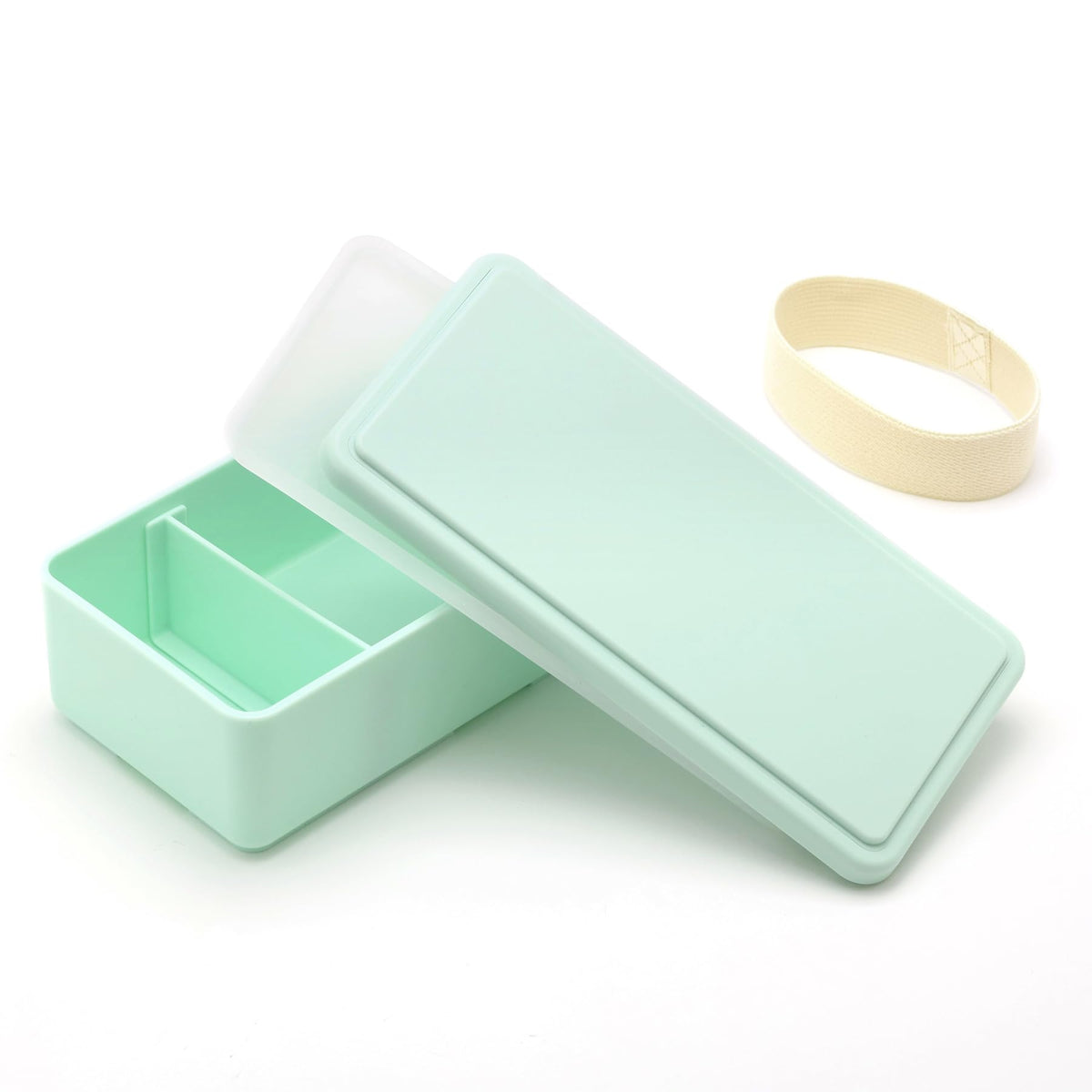 Miyoshi Seisakusho Gel-Cool Square Lunch Box with Ice Pack Mint Green