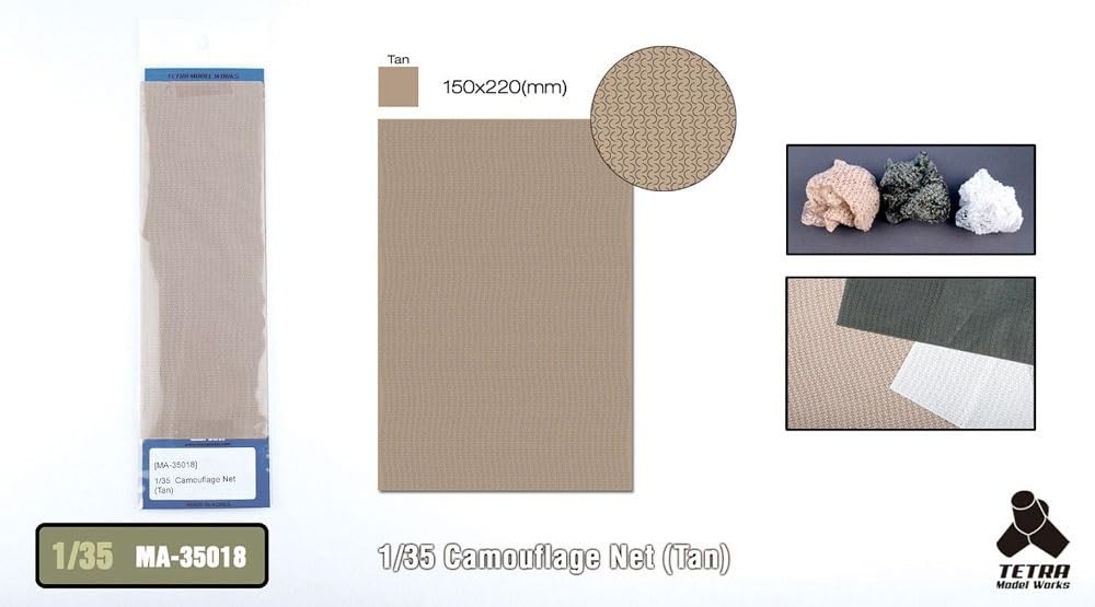 Tetra Model 1/35 MA Series Camouflage Netting Model Parts