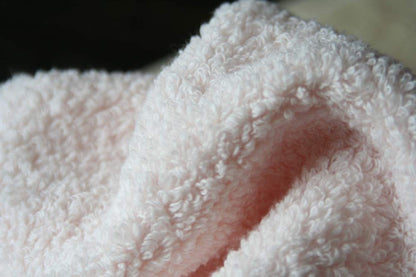Oboro Towel Hair Drying Towel Botanical Blue for Gentle Care