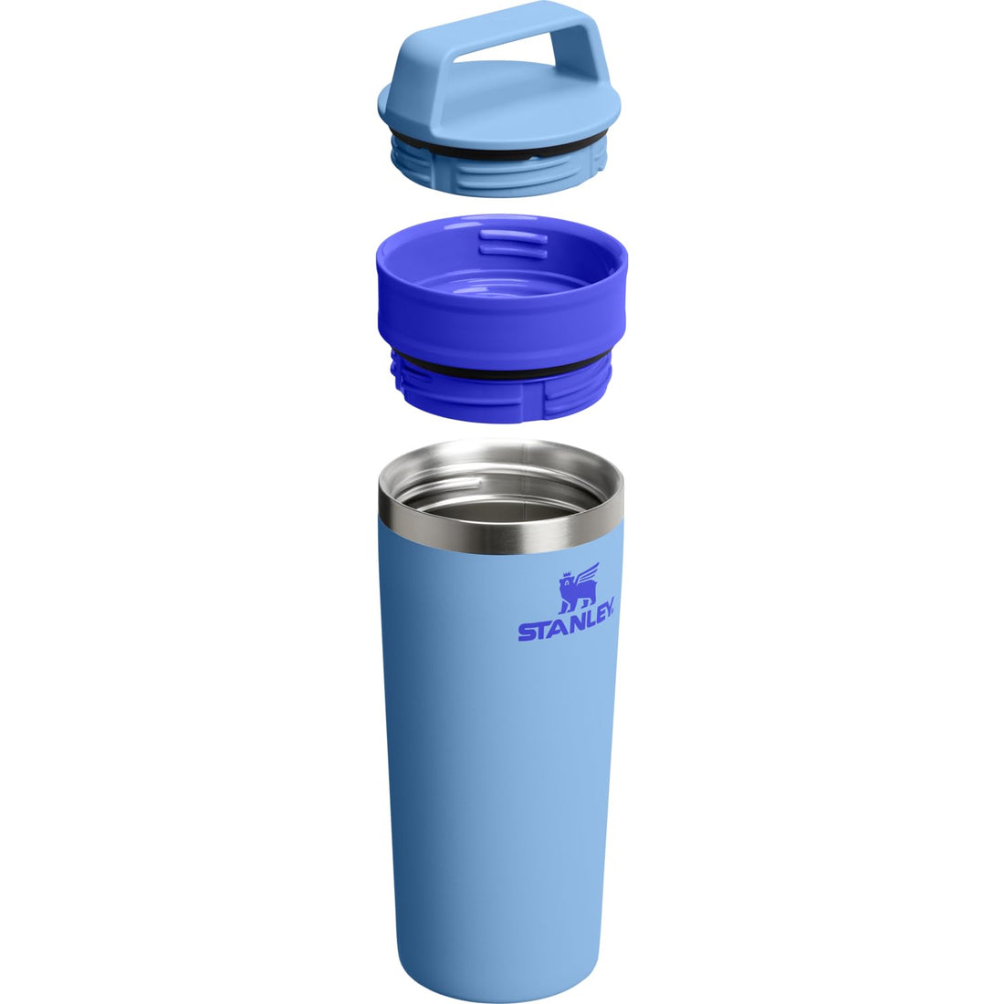 Stanley Travel Mug Blue Sky 16oz Vacuum Insulated Coffee To Go