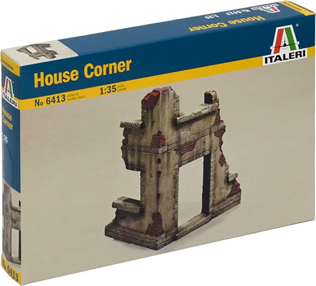 Italeri 1/35 Scale Diorama Accessory Destroyed Building Model