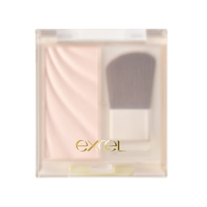 excel Drape Shimmer Glow Face Powder Highlight DS01 Pink Glow 10g