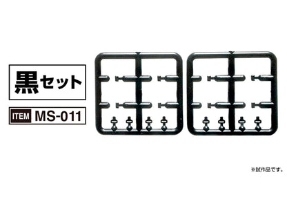 ASUKAMODEL 1/24 Miniature Spice Series Seatbelt Set Black