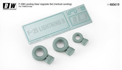 Detail &amp; Wonder Studio 1/48 F-35B Landing Gear for Tamiya Model Kits