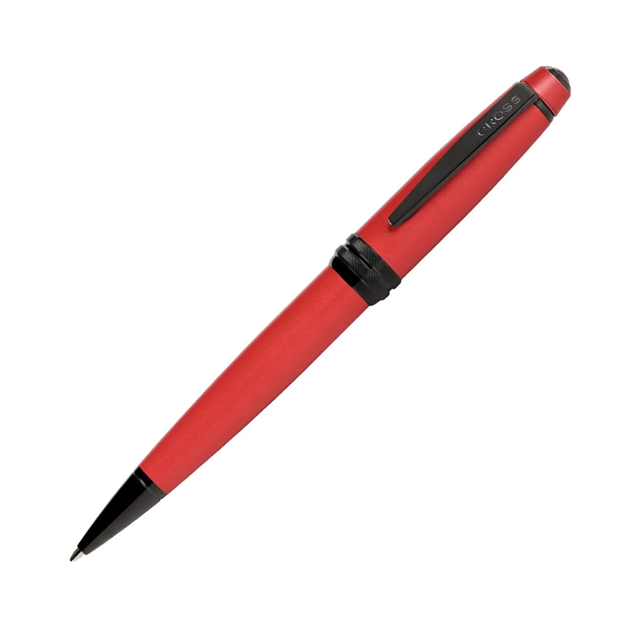 Cross Bailey Matte Red Lacquer Ballpoint Pen for Smooth Writing