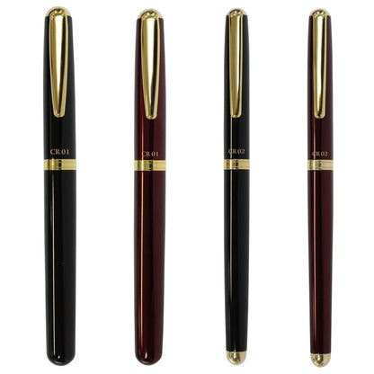 OHTO Water-Based Ballpoint Pen Gold Parts Model CR02G Wine