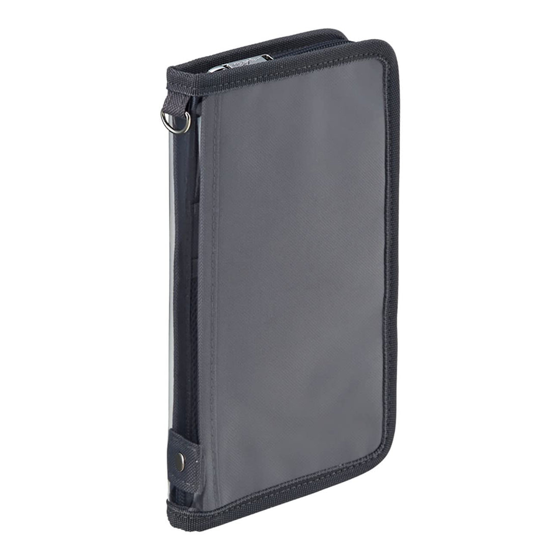 Lihit Lab Myfa Decoration Pouch Charcoal Black for Card Collection