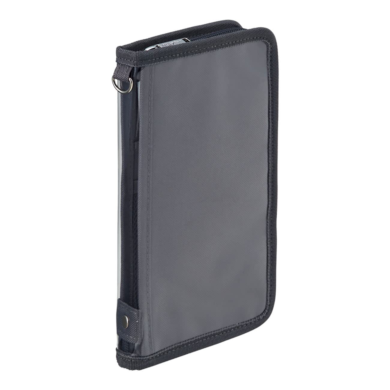 Lihit Lab Myfa Decoration Pouch Charcoal Black for Card Collection