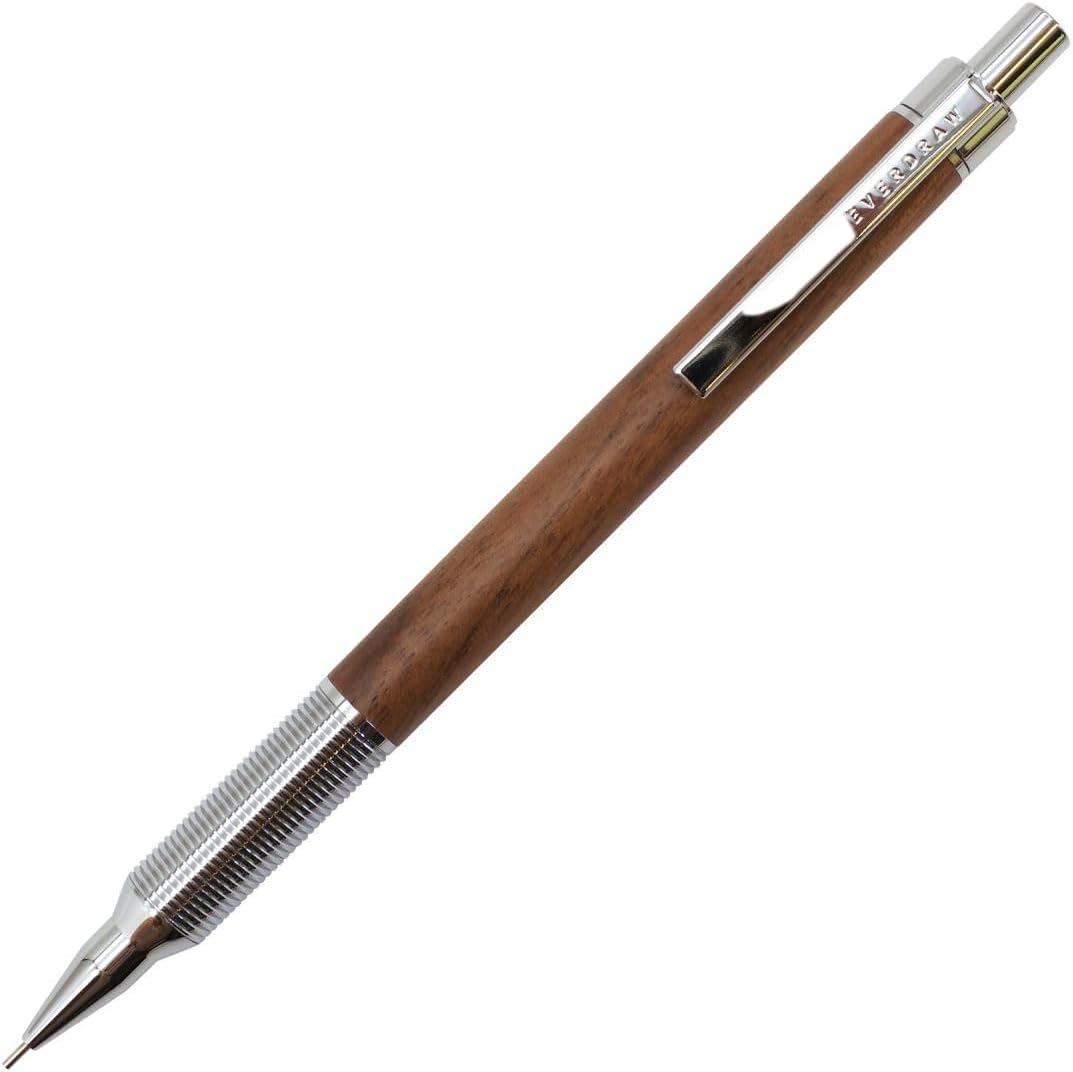 Luddite EverDraw Wood 0.5mm Mechanical Pencil in Walnut
