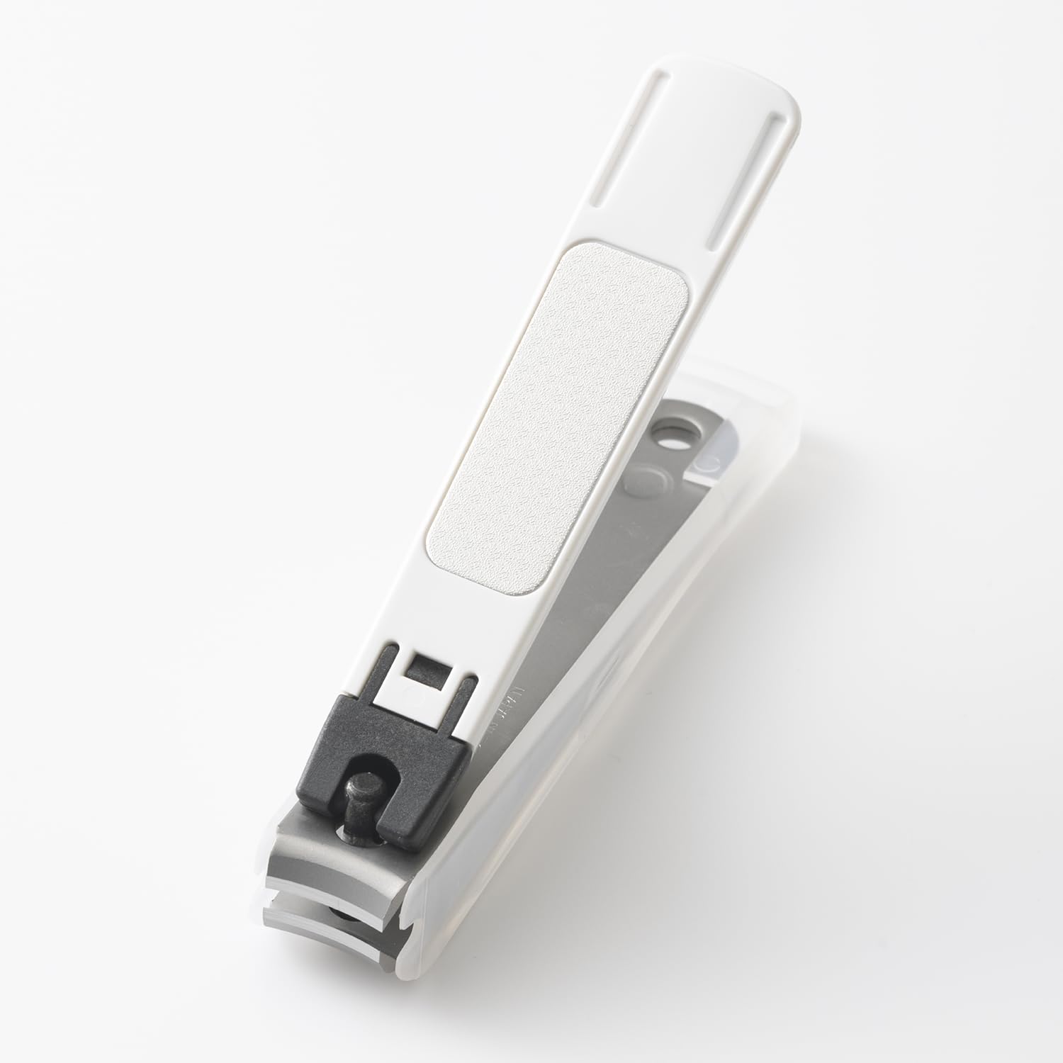 KAI Nail Clipper Type001 M White Curved Blade Made in Japan