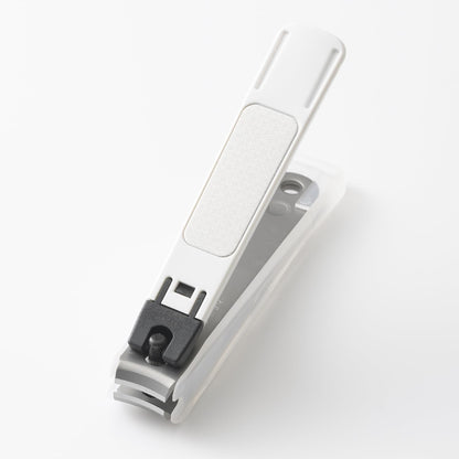 KAI Nail Clipper Type001 M White Curved Blade Made in Japan