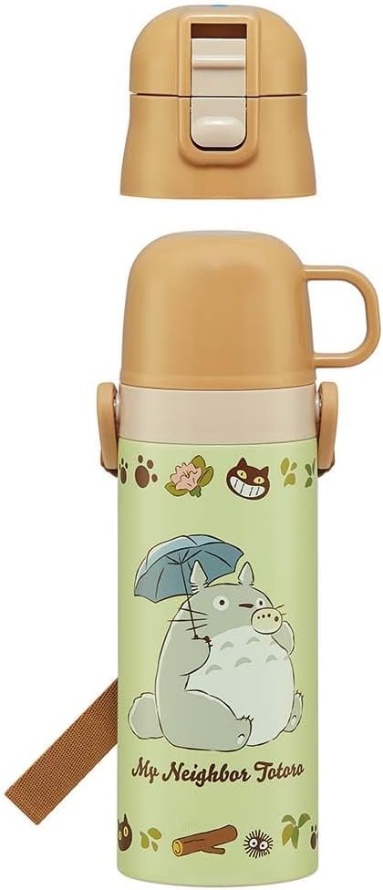 Skater Kids Water Bottle 2WAY 470ml Totoro Design
