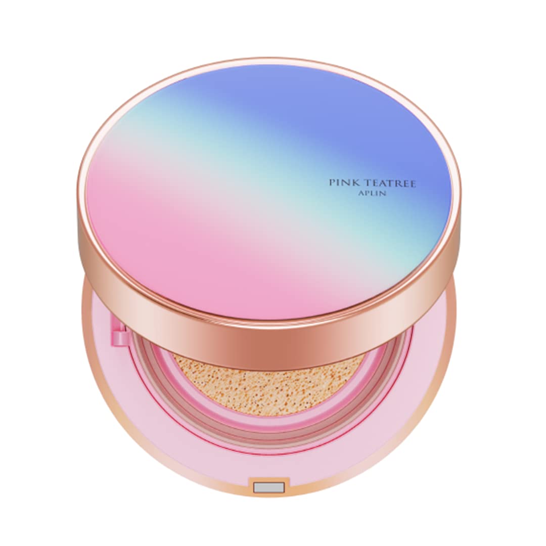 APLN Pink Teatree Cover Primer Cushion 11g for Japanese Skincare