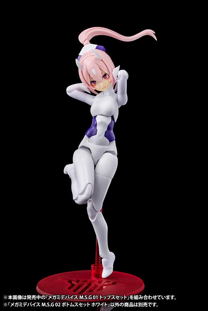 KOTOBUKIYA Mega Man Device M.S.G 02 Bottoms Set White 1/1 Scale Model
