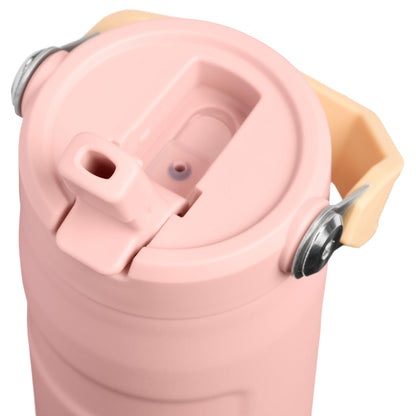 Stanley 1913 Ice Flow Flip Straw 2.0 Bottle Peach Rose 0.47L
