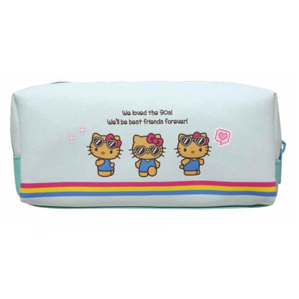 K&amp;Company Hello Kitty Mesh Box Pouch Mint 8x19x7cm