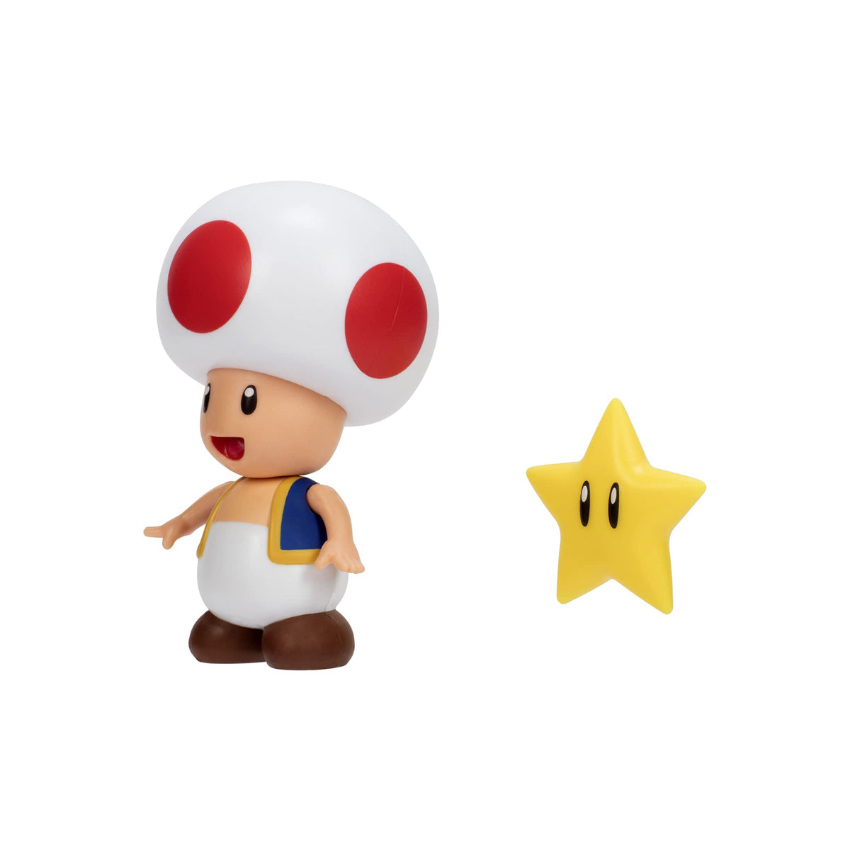 Sanei Super Mario Figure Collection Plus Toad with Super Star FCP-005