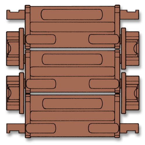 Model Kasten 1/35 M4 Sherman T49 Type Spare Track Links Set