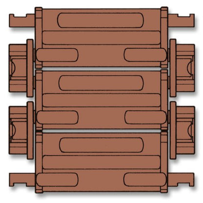 Model Kasten 1/35 M4 Sherman T49 Type Spare Track Links Set