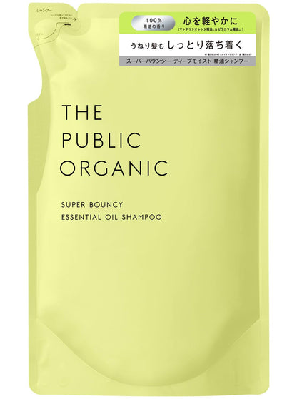 THE PUBLIC ORGANIC Shampoo Super Bouncy 400mL with Amino Acids